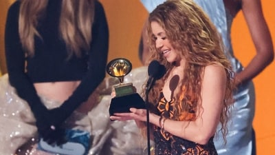 Grammy Awards 2025 full list of winners (updated live): Shakira receives the Best Latin Pop Album award for Las Mujeres Ya No Lloran. (REUTERS)