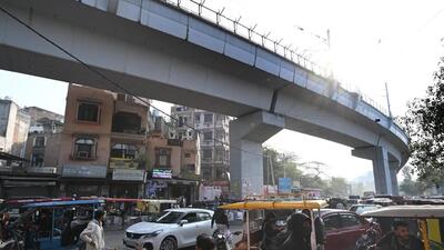 An average Air Quality index (AQI) of 306 (very poor) was recorded at 9am. (HT PHOTO)