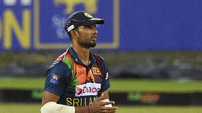 Dasun Shanaka sets high standards of commitment. (AFP) Dasun Shanaka sets high standards of commitment. (AFP)