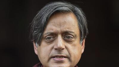 Congress leader Shashi Tharoor (AP FILE PHOTO) Congress leader Shashi Tharoor (AP FILE PHOTO)