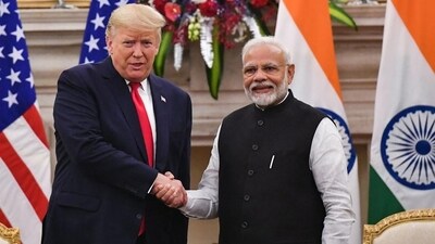 Donald Trump told reporters after their first call that PM Modi was likely to visit the White House in February (AFP FILE PHOTO) Donald Trump told reporters after their first call that PM Modi was likely to visit the White House in February (AFP FILE PHOTO)