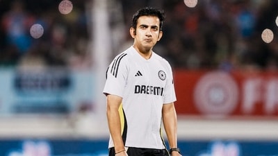 Indian Cricket Team head coach Gautam Gambhir responded to Rana-Dube's like-to-like replacement query. (PTI) Indian Cricket Team head coach Gautam Gambhir responded to Rana-Dube's like-to-like replacement query. (PTI)