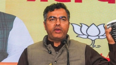 BJP leader Parvesh Verma addresses a press conference in New Delhi. (PTI) BJP leader Parvesh Verma addresses a press conference in New Delhi. (PTI)