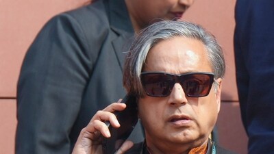 In a defamation case brought by BJP politician Rajeev Chandrashekhar, Congress leader Shashi Tharoor was summoned by the Delhi High Court on Monday. (PTI/Shahbaz Khan) In a defamation case brought by BJP politician Rajeev Chandrashekhar, Congress leader Shashi Tharoor was summoned by the Delhi High Court on Monday. (PTI/Shahbaz Khan)