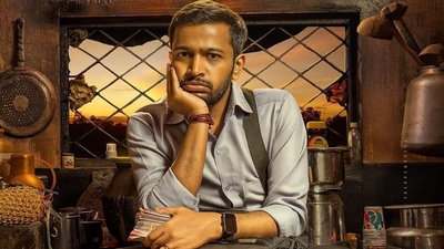 Basil Joseph in a still from his recently released film Ponman.