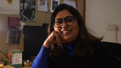 Pooja Sood, founder and director of Khoj International Artists’ Association. Pooja Sood, founder and director of Khoj International Artists’ Association.
