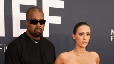 At the Grammy Awards 2025 afterparty, Kanye West and Bianca Censori captured attention with their PDA.
Frazer Harrison/Getty Images/AFP (Photo by Frazer Harrison / GETTY IMAGES NORTH AMERICA / Getty Images via AFP) (Getty Images via AFP) At the Grammy Awards 2025 afterparty, Kanye West and Bianca Censori captured attention with their PDA.
Frazer Harrison/Getty Images/AFP (Photo by Frazer Harrison / GETTY IMAGES NORTH AMERICA / Getty Images via AFP) (Getty Images via AFP)