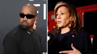 Kanye West issues apology after sharing sexualised post about Kamala Harris (Photo by Jordan Strauss/Invision/AP, REUTERS/Fred Greaves) Kanye West issues apology after sharing sexualised post about Kamala Harris (Photo by Jordan Strauss/Invision/AP, REUTERS/Fred Greaves)