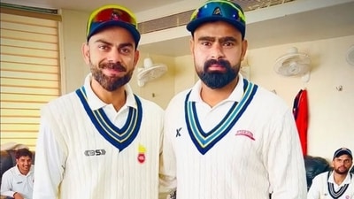 Himanshu Sangwan became India’s overnight sensation after clean bowling Virat Kohli. (Himanshu Sangwan - Instagram) Himanshu Sangwan became India’s overnight sensation after clean bowling Virat Kohli. (Himanshu Sangwan - Instagram)