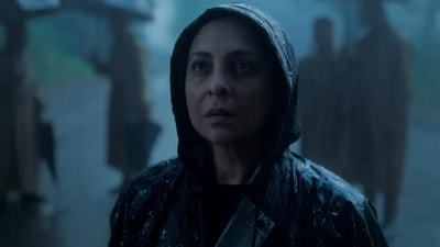 Shefali Shah's still from Delhi Crime season 3. Shefali Shah's still from Delhi Crime season 3.