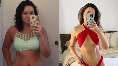 Gen Cohen lost around 23 kg during her weight loss journey. Gen Cohen lost around 23 kg during her weight loss journey.