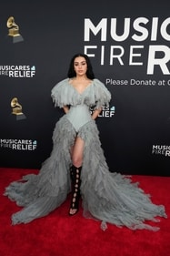 Charli XCX in extreme ruffles