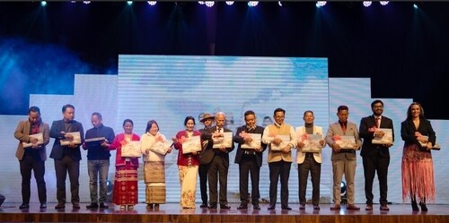 Calendar unveil at a spectacular event in Itanagar, Arunachal Pradesh Calendar unveil at a spectacular event in Itanagar, Arunachal Pradesh
