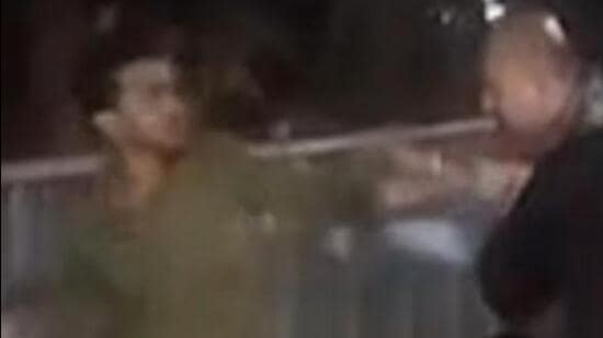 A video clip of the incident has become crucial evidence for police