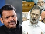 Maharashtra chief minister Devendra Fadnavis and Leader of Opposition in Lok Sabha Rahul Gandhi. Maharashtra chief minister Devendra Fadnavis and Leader of Opposition in Lok Sabha Rahul Gandhi.