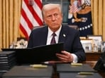 US President Donald Trump 