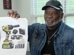 
A US man bought a drill from Chinese website but was shocked to receive only a printed picture instead