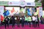 Milind Soman at Pinkathon
