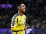 Al Nassr's Cristiano Ronaldo celebrates scoring their second goal