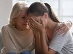 Emotionally distraught people need to be comforted with both verbal and non verbal support. (Shutterstock)