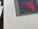 A discrepancy of 2.3 kg was observed in baggage weight across different weighing machines. A discrepancy of 2.3 kg was observed in baggage weight across different weighing machines.