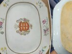 John Carcerano was browsing through items at a Goodwill store when he spotted the plate.