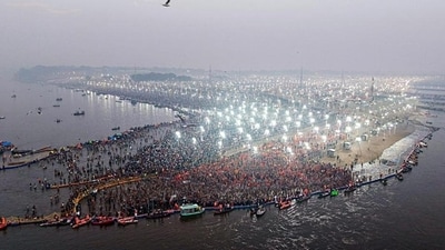 A vast crowd of devotees bathed at the Triveni Sangam in Uttar Pradesh's Prayagraj on Basant Panchami, marking the peaceful conclusion of the third ‘Amrit Snan’ during the Mahakumbh Mela. (HT_PRINT) A vast crowd of devotees bathed at the Triveni Sangam in Uttar Pradesh's Prayagraj on Basant Panchami, marking the peaceful conclusion of the third ‘Amrit Snan’ during the Mahakumbh Mela. (HT_PRINT)