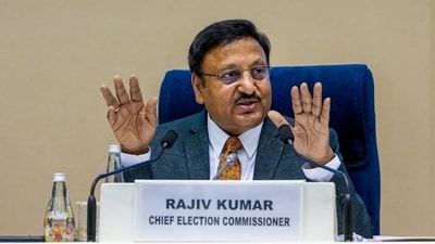 The Election Commission said it was exercising "constitutional restraint". (PTI file photo) The Election Commission said it was exercising "constitutional restraint". (PTI file photo)