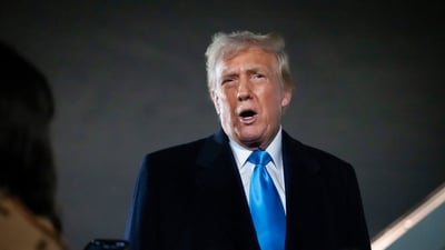 Donald Trump said he would delay the imposition of stiff tariffs on imports from the US neighbours (AP file)