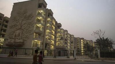 Nearly 612,000 houses, out of the 10 million, were already provisionally sanctioned in December 2024. (Bloomberg File Photo) Nearly 612,000 houses, out of the 10 million, were already provisionally sanctioned in December 2024. (Bloomberg File Photo)