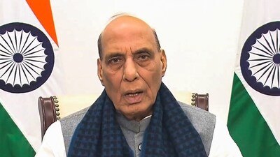 Defence Minister Rajnath Singh refuted Lok Sabha LoP Rahul Gandhi's comments on China on Tuesday, claiming that the Army Chief never used the terms Gandhi ascribed to him and that his comments simply alluded to the disruption of regular patrolling by both sides. (PTI) Defence Minister Rajnath Singh refuted Lok Sabha LoP Rahul Gandhi's comments on China on Tuesday, claiming that the Army Chief never used the terms Gandhi ascribed to him and that his comments simply alluded to the disruption of regular patrolling by both sides. (PTI)