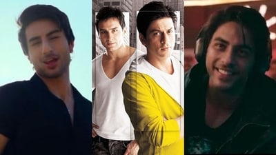Fans debate whether Ibrahim Ali Khan and Aryan Khan are Rohit-Aman of 2025.