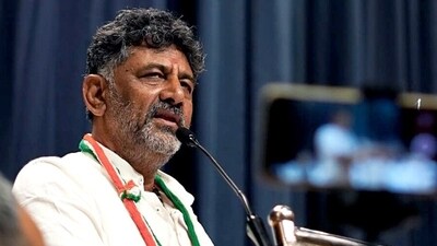 Karnataka Congress president DK Shivakumar.