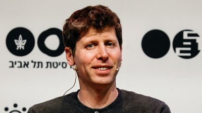 Sam Altman, CEO of Microsoft-backed OpenAI and ChatGPT creator takes part in a talk at Tel Aviv University in Tel Aviv, Israel June 5, 2023. (Amir Cohen/Reuters)