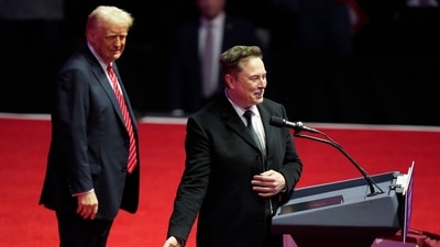 Speaking about Elon Musk, Leavitt stated he is a “special government employee”, who abides by all applicable federal laws. (AP/File) Speaking about Elon Musk, Leavitt stated he is a “special government employee”, who abides by all applicable federal laws. (AP/File)