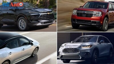 Popular models on the US roads like (clockwise) Chevrolet Blazer, Ford Maverick, Honda HR-V and Nissan Sentra are shipped from factories in Mexico. Popular models on the US roads like (clockwise) Chevrolet Blazer, Ford Maverick, Honda HR-V and Nissan Sentra are shipped from factories in Mexico.