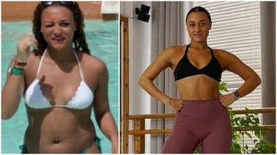 Weight loss coach Natalia, who was diagnosed with PCOS, lost 23 kg during her fat loss journey. Weight loss coach Natalia, who was diagnosed with PCOS, lost 23 kg during her fat loss journey.