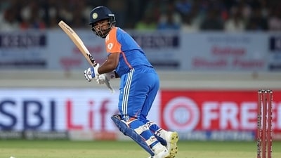 Sanju Samson scored just 51 runs in five innings against England (Getty)