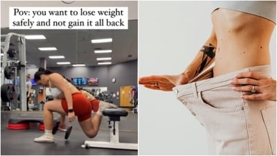 Mahtab Ekay shared a short video and addressed how to lose weight and not gain it back. (Instagram/@fitbymahtab, Pexels) Mahtab Ekay shared a short video and addressed how to lose weight and not gain it back. (Instagram/@fitbymahtab, Pexels)