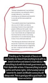 Usman Khawaja takes a strong stand. (Instagram/@usman_khawajy) Usman Khawaja takes a strong stand. (Instagram/@usman_khawajy)