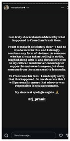 Veer via Instagram Stories.