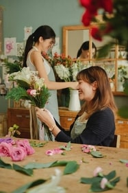 Plan a fun activity with your Galentine like making a bouquet. (Pexels) Plan a fun activity with your Galentine like making a bouquet. (Pexels)