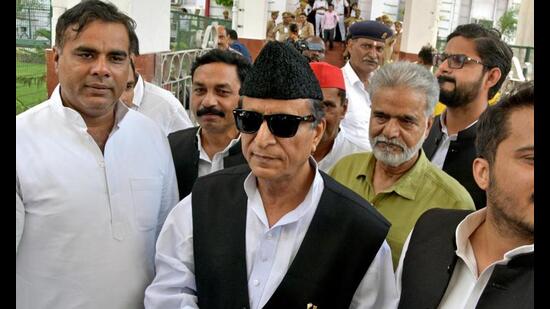 Azam Khan is lodged in Sitapur jail after being convicted by the Rampur MP/MLA court in two separate birth certificate cases of his son Abdullah Azam in October 2023. (File Photo)