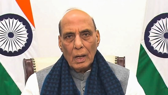 Defence Minister Rajnath Singh refuted Lok Sabha LoP Rahul Gandhi's comments on China on Tuesday, claiming that the Army Chief never used the terms Gandhi ascribed to him and that his comments simply alluded to the disruption of regular patrolling by both sides. (PTI)