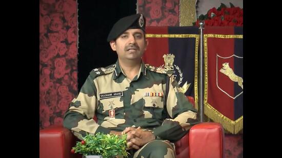 The ministry of home affairs has appointed 2006-batch IPS officer Shashank Anand as the new inspector general (IG) of the Border Security Force of strategic Jammu sector. (HT Photo)