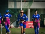 Ashleigh Gardner (C) replaced Beth Mooney as Gujarat Giants captain Ashleigh Gardner (C) replaced Beth Mooney as Gujarat Giants captain