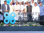 Karnataka CM Siddaramaiah, along with his colleagues launch KWIN city near Bengaluru in September last year. 