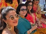 Priyanka Chopra with her family and relatives at the haldi ceremony. Priyanka Chopra with her family and relatives at the haldi ceremony.