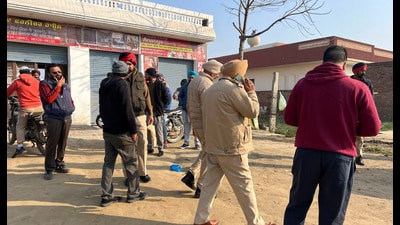 A murder accused was shot dead following a series of altercations with his neighbour, who had installed CCTV cameras at his house in Bhai Rupa village, about 40km from Bathinda, police said on Wednesday.