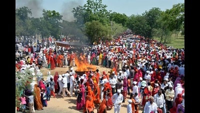 Bishnois at the Khejarli Environment Fair (Wikimedia Commons) Bishnois at the Khejarli Environment Fair (Wikimedia Commons)